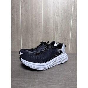 Hoka Rincon 3 Men's Running Shoes Black White Lightweight Cushioned Size US 7.5
